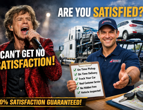 Mick Jagger Wasn’t Satisfied… But Are You? | Best Car Shipping Solution